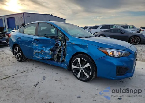 2018 Subaru Impreza Sport from USA, damaged, VIN 4S3GKAM68J3622908